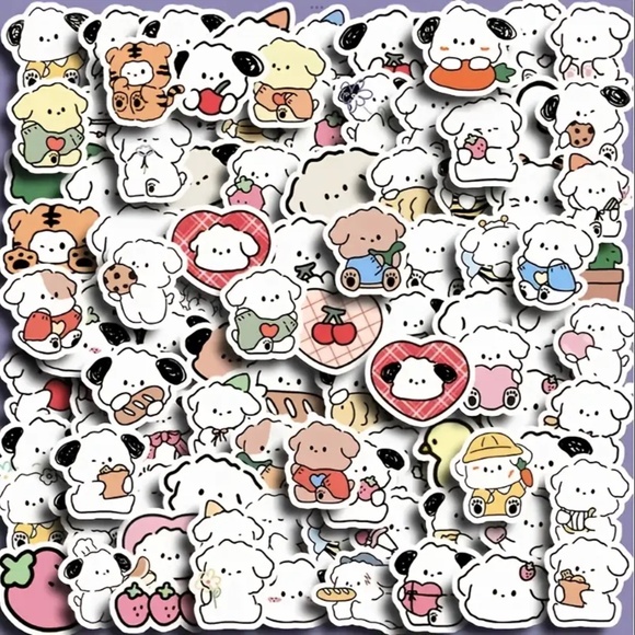 Yowoyowoo Korean Super Cute‎ Dog Stickers (25 Piece) SO SO CUTE! - Picture 4 of 4